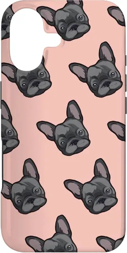 Vista 32 de iPhone 12/12 Pro Cute French Bulldog - Funda para teléfono