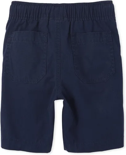 Vista 3 de The Childrens Place - Pantalones cortos deportivos con cordón para niños