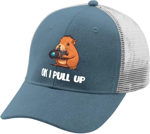 Vista 2 de devor Dad Hats Ok I Pull Up Dad Hat for Women Graphic Baseball Cap Adjustable