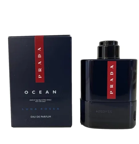 Vista 5 de Prada Luna Rossa Ocean Eau de Parfum EDP, Mini, 0.3 fl oz, .3 oz