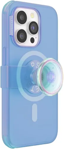 Vista 22 de Funda PopSockets para iPhone 14 con agarre telefónico y deslizador compatible con MagSafe, funda para iPhone 14, compatible con carga inalámbrica
