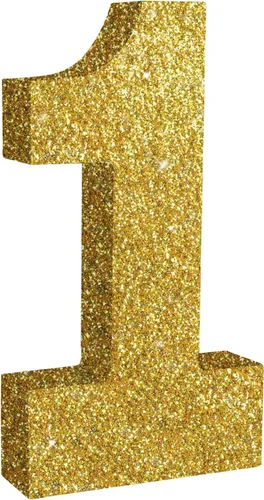 Vista 18 de TONIFUL Centros de mesa de madera número 0 con purpurina dorada de 7.8 pulgadas, decoración de fiesta de cumpleaños, oro brillante digital 0
