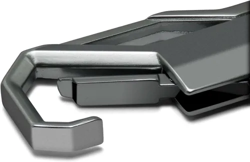 Vista 4 de iPick Image Llavero de metal con gancho a presión estilo mosquetón para Chevrolet Camaro ZL1-1LE, solo con licencia