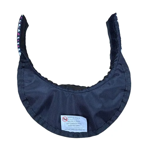 Vista 7 de Escudo tiroideo contorneado de lujo sin plomo 220 - Protección contra la radiación de rayos X - Sin plomo vital 0.020 in - Fabricado en Estados
