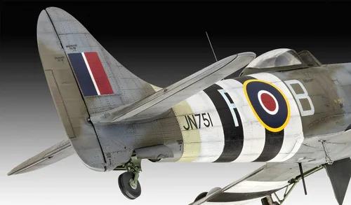 Vista 6 de Revell 03851 Hawker Tempest Mk.V 1:32 Escala sin construir/sin pintar Kit de modelo de plástico