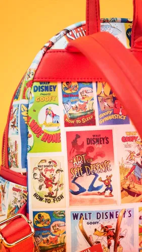 Vista 6 de Loungefly Walt Disney Archives Mini-mochila Goofy exclusiva de Tienda