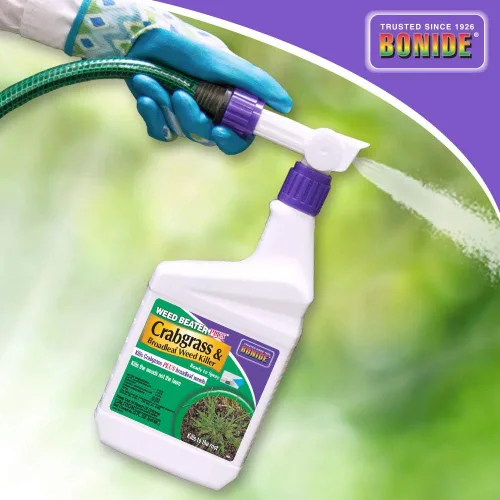 Vista 3 de Bonide Weed Beater Plus Crabgrass & Broadleaf Weed Killer, 32 oz listo para rociar, control de acción rápida para malezas de hoja ancha