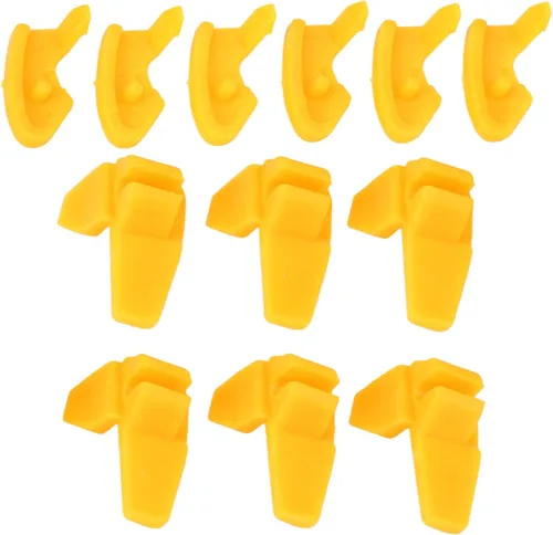 Vista 9 de Akozon Cabezal de desmontaje de neumáticos, 6 pares de cabezales de pato de montaje en máquina de neumáticos, insertos de cabezales de pato