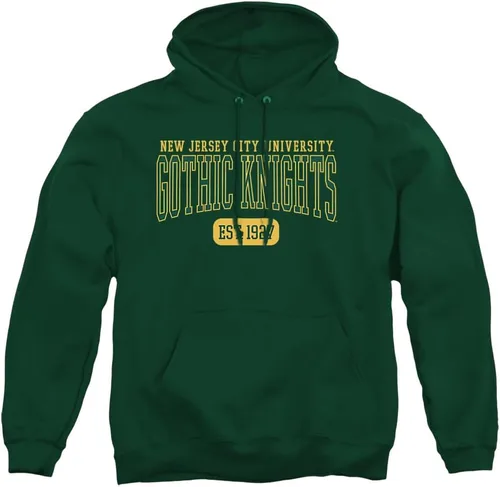 Vista 52 de LOGOVISION Colección de sudaderas con capucha unisex con diseño oficial de Collegiate Est. Date para hombres y mujeres