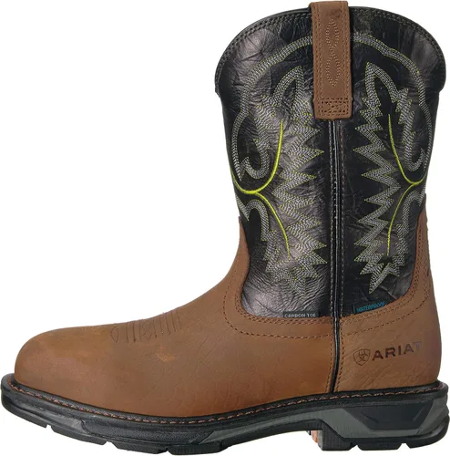 Vista 8 de ARIAT Workhog Xt - Botas de trabajo para hombre (puntera cuadrada, impermeables, puntera de carbono)