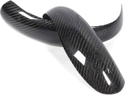Vista 7 de Fydun Cubierta de espejo retrovisor interior automotriz Add-On Fit para Cayman 997 911 987 2pcs fibra de carbono