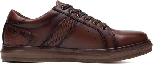 Vista 2 de Zapatos deportivos Oxford casuales para hombre, zapatos Oxford de cuero elegantes para caminar, para comodidad diaria, trabajo y ocio