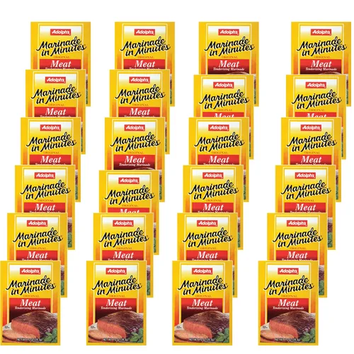 Vista 9 de Adolph's Marinade In Minutes - Adobo ablandador de carne original, 1 onza (paquete de 24)