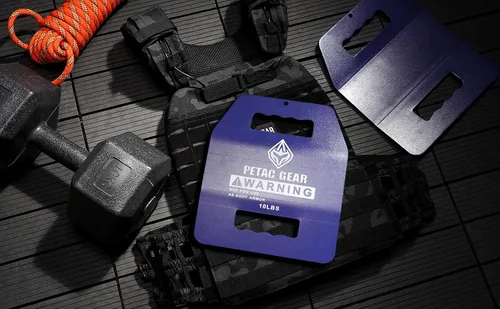 Vista 9 de PETAC GEAR Placas de Peso Tácticas Para Chaleco Con Peso Para Hombres Entrenamiento, 5/10/15/20 LBS Equipo de Chalecos de Entrenamiento de Fuerza