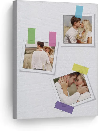 Vista 27 de Smile Art Design Impresión en lienzo personalizada: arte de pared con fotos personalizadas, hecho a pedido en Estados Unidos, lienzo premium