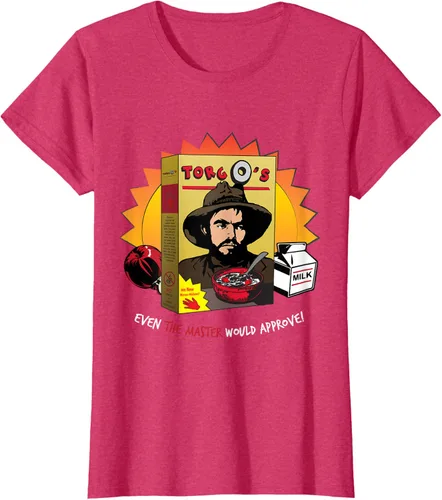 Vista 11 de Torgo Camiseta de película de culto de cereales, Negro, S