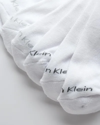 Vista 4 de Calvin Klein Calcetines para niño - Calcetines acolchados de corte redondo (paquete de 6)