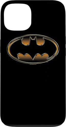 Vista 7 de Batman Funda protectora en relieve negra y dorada para iPhone 17