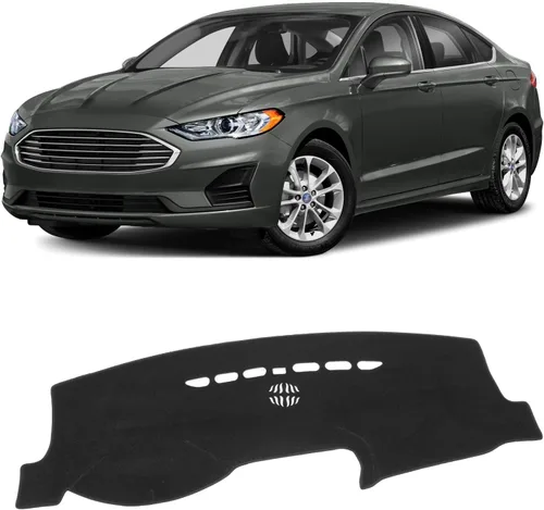 Vista 39 de KUST Funda negra para salpicadero compatible con Tesla Modelo Y Modelo 3 2017-2023, accesorios para el modelo Y Modelo 3, tapete antideslizante