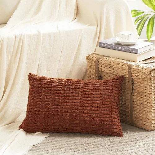Vista 43 de Fancy Homi - Fundas decorativas para cojines, 18 x 18 pulgadas, para sala, sofá o cama, decoración rural, estilo bohemio, funda de cojín cuadrada