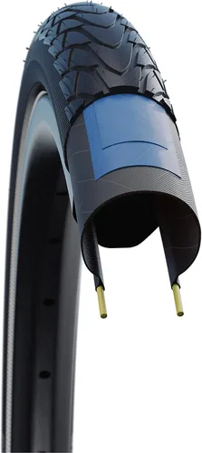 Vista 4 de Schwalbe Fahrrad Reifen Marathon Racer SGC/ todo Gren