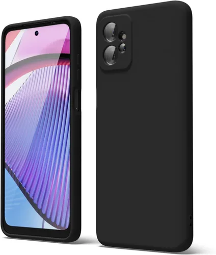 Vista 68 de oakxco para Motorola Moto G Power 2022 Funda de teléfono/Moto G Play 2023 Funda de teléfono de silicona líquida, goma de goma delgada y suave en gel