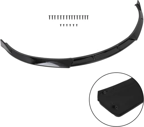 Vista 4 de ROADFAR Divisor de labio de parachoques delantero negro brillante para Chevrolet Cruze 2011-2014