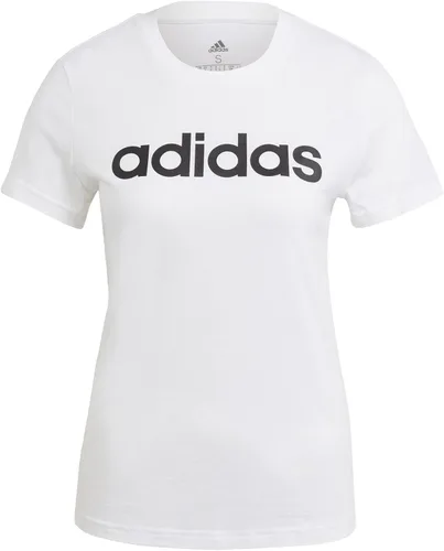 Vista 8 de adidas Camiseta básica con logotipo delgado para mujer