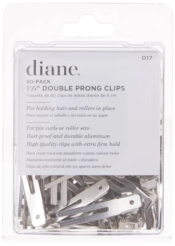 Vista 2 de Diane doble Prong Clips 80 clips