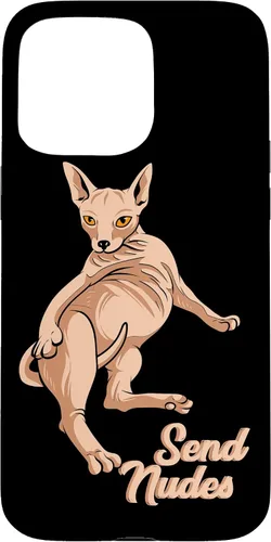 Vista 29 de Send Nudes - Nude Cat - Hairless Sphynx Cat Case for iPhone 17