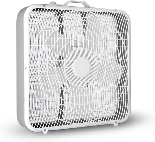 Vista 13 de Xcity Ventiladores de piso industriales de metal de 12 pulgadas, máximo 1800 CFM, ventilador de alta velocidad resistente con inclinación ajustable
