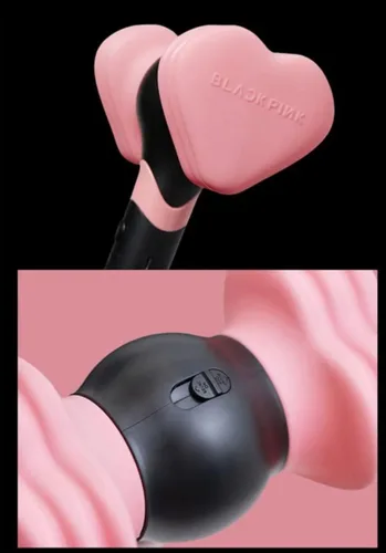 Vista 3 de KPOPINTOUCH Blackpink - Barra de luz oficial para ventilador versión 2 para K-Pop Idol concierto, iluminación de suministros de fiesta