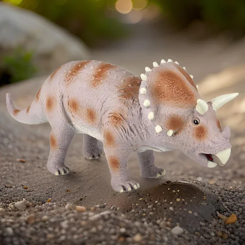 Vista 3 de Rhode Island Novelty Triceratops suaves de 19 pulgadas, uno por pedido