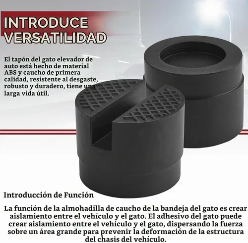 Vista 6 de Almohadilla Universal para Gato de Coche de Goma Ranurada, Adaptador de Piso, Protector de Marco, Herramienta de Reparación para Soldadura