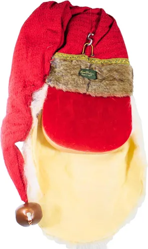 Vista 3 de Karen Didion Originals Figura de cabeza de Papá Noel del bosque, 30 pulgadas