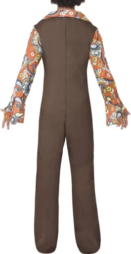 Vista 4 de Smiffys Disfraz Groovy Boogie para hombre, Multicolor