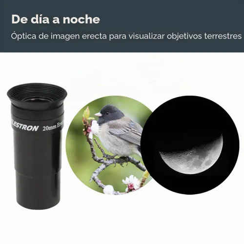 Vista 8 de Celestron 21062 AstroMaster Telescopio refractor 70 EQ Bright Moon & Deep-Sky Views, Perfect for Families, German Equatorial Mount with Easy