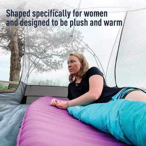 Vista 3 de Sea to Summit Comfort Plus - Colchoneta de dormir de espuma autoinflable para campamento, para mujer regular (67 x 21 x 3 pulgadas)