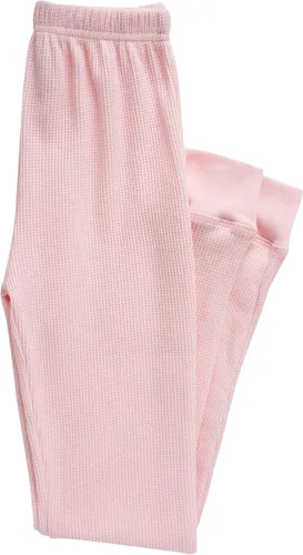 Vista 21 de Rene Rofe Girls' Thermal Underwear Set - 2 Piece Waffle Knit Top and Long Johns (2T-16)