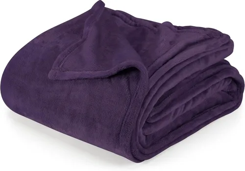 Vista 69 de Utopia Bedding Manta de forro polar negro, tamaño individual, ligera, mullida, suave, antiestática de microfibra (60 x 80 pulgadas)