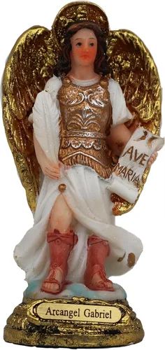 Vista 3 de Cannan Set De 7 Arcángeles Arcángeles 4 pulgadas de alto Arcángel Miguel, Zadquiel, Barachiel, Rafael, Gabriel, Uriel Y Jofiel - Juego de figuras