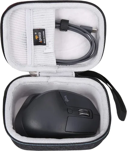 Vista 10 de Aproca Funda compatible con Logitech MX Master 4 / MX Master 3S / MX Master 3 / MX Matser 2S Advanced Mouse, bolsa de almacenamiento portátil