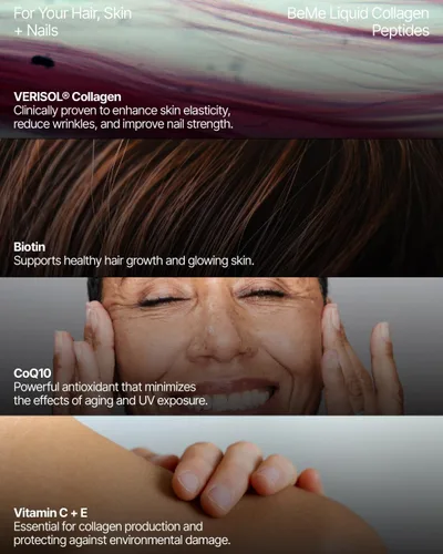 Vista 4 de BeMe Longevity Protocol - Colágeno para huesos y articulaciones + colágeno para cabello, piel y uñas