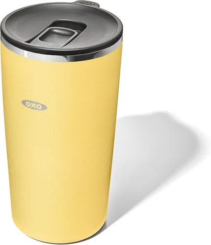 Vista 17 de OXO Strive - Vaso aislado de 24 onzas con tapa deslizante, cobalto oscuro