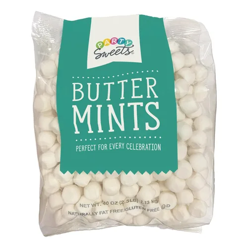 Vista 13 de Party Sweets Surtido de menta pastel, 14 onzas, Appx. 100 piezas de Hospitality Mints