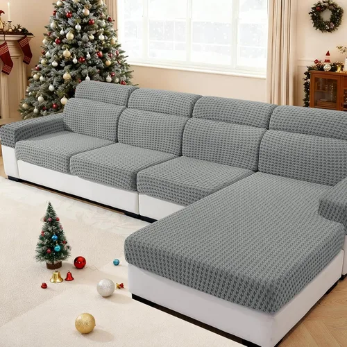 Vista 77 de MAXIJIN Fundas de cojín elásticas de terciopelo para sofá, funda de cojín suave de repuesto para sofá de dos plazas, protector de asiento