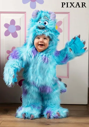 Vista 2 de Disfraz infantil con capucha de Disney Monsters Inc Sulley