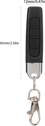 Vista 6 de Abridor universal de puerta de garaje de 433.92 MHZ impermeable con control remoto de 4 canales, clonador de llaves de puerta de garaje para auto