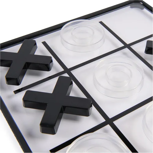 Vista 6 de Spin Master Games, Cardinal Classics Tic Tac Toe, juego de mesa clásico, decoración moderna de mesa auxiliar, 2 jugadores, para edades de 5 años
