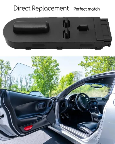 Vista 2 de Interruptor de asiento eléctrico para Chevrolet C5 Corvette LH/RH 1997-2004 Reemplazar 12135158 LH and RH Seat Adjustment Switch